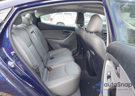 2013 Hyundai Elantra Limited из США, поврежденный, VIN 5NPDH4AE0DH284069